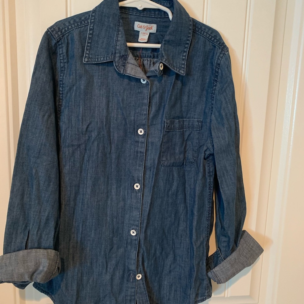 Girls Jean shirt